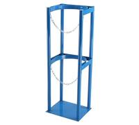 Support de réservoir cylindrique au sol, support de rangement anti-basculement pour une organisation sécurisée des bouteilles d'oxygène acétylène