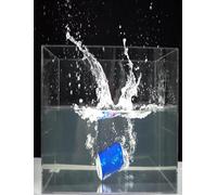 Support de réservoir d'eau en acrylique transparent for photographier des produits, plateau de photographie robuste, présentoir, kit de photographie sous-marine for organiser le comptoir (épaisseur: 3