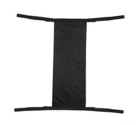 Support de réservoir d'oxygène portable pour fauteuil roulant avec quatre sangles réglables, construction en nylon imperméable et poches de rangement extérieures pratiques