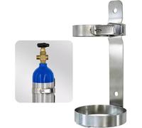 Support de réservoir en acier inoxydable, porte-cylindre robuste pour oxygène, extincteur et nitreux, pour véhicule d'urgence ou stockage