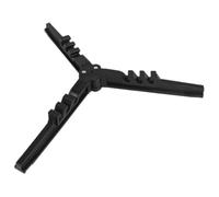 Support de Réservoir Pliable en Nylon, Trépied Noir Stable pour Camping | Fixation à Trois Pieds, Design Portable, pour Randonnée, la Cuisine de Camp et Novices