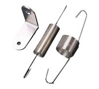 Support de Ressort de Retour sur l'accélérateur Chrome Double Printemps 302 350 Compatible avec Les pièces de Moto Automobile SBC BBC pour Le numéro de pièce 8K1927225B