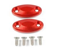 Support De Rétroviseur Avec Plaque, Cache Et Adaptateurs Pour CBR650F 2014 2015 2016 2017 2018 2019(Red)