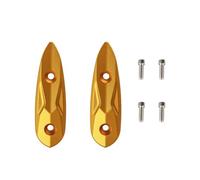 Support de rétroviseurs de Moto CNC Cache-Trou de rétroviseur Gauche/Droite Base décorative Code pour Yamaha YZF R15 V3 2017 2018 2019 2020