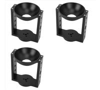Support de rotule en métal 3X pour trépied, en alliage d'aluminium polyvalent, avec adaptateur pour rotule de 100 mm pour trépied photo.