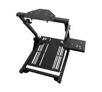 Support de roue de course réglable avec barres de renfort pour une meilleure simulation de conduite, design pliable pour un rangement facile et une stabilité