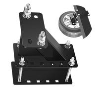 Support de roue de secours en acier au carbone - Montage rapide - Pour 4, 5 et 6 pattes - Changements fréquents de pneus - Porte-pneus de secours - Remorque de bateau