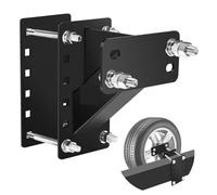 Support de roue de secours en acier au carbone - Montage rapide - Pour 4, 5 et 6 pattes - Pour changement fréquent de pneus - Montage de pneu de secours - Remorque de bateau