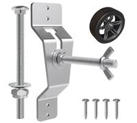 Support de roue de secours - Support robuste pour remorque - Accessoire de rangement automatique | Support de roue sécurisé avec kit d'installation murale pour voiture, camion, utilitaire, garage