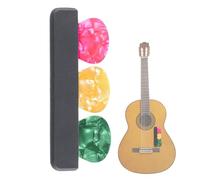 Support de rouleau de guitare, support de sélection, conteneur de stockage pour guitare acoustique électrique, boîte de rangement pour joueur de basse ukulélé, Attributs uniques, se beskrivning