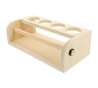 Support de rouleau de papier d'art pour enfants en bois pour la maison, l'école, la salle de classe, support créatif de rouleau de papier de bureau