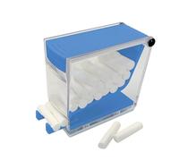 Support de rouleau de papier dentaire | Distributeur transparent pour rouleaux dentaires | Fournitures dentaires | Boîte de rangement pour matériel dentaire, étui de porte-cône pré-rouleau pour