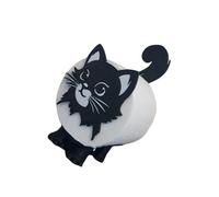 Support de rouleau de papier toilette amusant en forme d'animal pour économiser de l'espace Accessoires de salle de bain Décoration d'intérieur pour petit espace de rangement