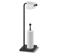 Support de rouleau de papier toilette autoportant pour salle de bain, distributeur de papier toilette à poser au sol, distributeur de papier toilette, 4 rouleaux, support de rouleau de papier toilette