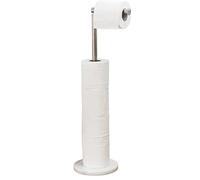 Support de Rouleau de Papier Toilette avec Base en marbre Lourd Moderne, autoportant, en Acier Inoxydable SUS304 (Nickel brossé)