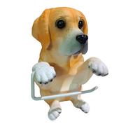 Support de rouleau de papier toilette, support pratique pour serviettes en papier - Support décoratif en forme de chien pour cuisine, ferme, petits espaces, salle de bain, chalet, comptoir, maison
