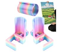 Support de rouleau de toile en strass - Outil de défilement imprimé en 3D, support pratique pour les projets de peinture à strass, parfait pour la maison, les débutants, les, les adultes, les