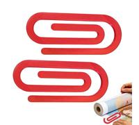 Support De Rouleau De Toile Pour Peinture Diamant - Clip Anti-bouclage | 2 Pièces, Support De Trombone En Toile Diamant, Outil De Rangement Pour La Protection Des Œuvres D'art À Plat | Accessoire De P