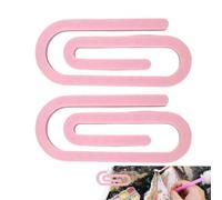 Support De Rouleau De Toile Pour Peinture Diamant - Clip Anti-bouclage | 2 Pièces, Support De Trombone En Toile Diamant, Outil De Rangement Pour La Protection Des Œuvres D'art À Plat | Accessoire De P