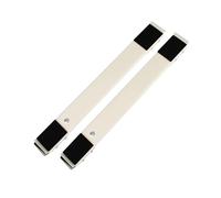 Support de rouleau Mobile universel à 24 roues, réglable, support de Machine à laver, support de Base de réfrigérateur, supports mobiles(2pcs White)