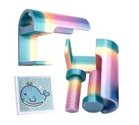 Support de rouleau pour peinture à strass | Clip de table portable sur toile - Accessoires de fixation de rouleau de peinture portable pour amis, hommes, famille, filles, femmes