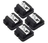 Support de roulement pour climatiseur, base de support pour climatiseur | support anti-vibration 4 pièces pour compresseur et condensateur Split de