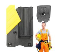 Support de ruban à mesurer - Clip de pochette à outils, crochet simple | Support durable d'accès rapide pour les constructeurs, entrepreneurs, réparations quotidiennes, travailleurs des services