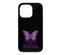 Support de Ruban Papillon Violet pour Sensibilisation à la démence Coque pour iPhone 13 Pro