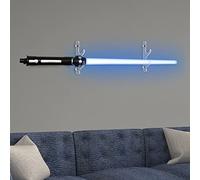 Support de sabre laser support mural en plexiglas transparent Katana stand sabre laser support mural Wand Wakizashi présentoir 2 couche, transparent