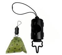 Support de Sac à Crottes de Chien - Porte Sacs Déjections Canines Portable, Accessoire Mains Libres Léger avec Dragonne Solide, Fixation Pratique Transport | Maison, Voiture, Balade Urbaine,