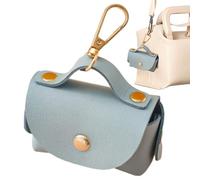 Support de Sac à déjections Canines - 9 x 4 x 7 cm - Distributeur réutilisable en polyuréthane - Boucle de Fixation sécurisée - Conteneur à déchets - pour Parc, Camping, communauté, Maison