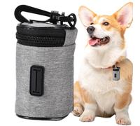 Support de sac à déjections canines, conteneur à friandises avec pour promener votre animal de compagnie, voyage, parc, jardin, pot, pique-nique