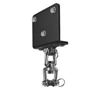 Support de sac de frappe - Crochet de montage sur toit en métal à haute teneur en carbone, design stable et porteur de charge, connecteur rotatif silencieux, équipement d'entraînement et d'exercices