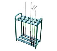 Support de Sac de Golf Organisateurs De Support De Clubs De Golf sur Pied pour 27 Clubs Organisateurs De Rangement De Golf en Métal Robuste pour L'extérieur Étagère de Rangement pour Club de Golf