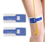 Support de sac de jambe pour cathéter, sangle de jambe pour cathéter, support de tube de drainage urinaire, dispositif de stabilisation de cathéter pour homme et femme (2)