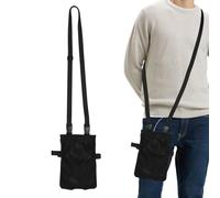 Support de Sac de Jambe, Sacs de Cathéter avec Valve, Support de Sac de Drainage Urinaire, Housse de Sac de Sathéter Dissimulée de 2000 ml avec Sangle Réglable et Fente Invisible