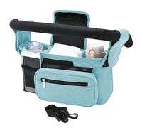 Support De Sac De Poussette | Grande Pochette Pour Poussette | Sac De Rangement Pour Poussette De Bébé, Sac Suspendu De Rangement Pour Poussettes, Sacs De Poussettes À Poches Multiples, Sacs De Pousse
