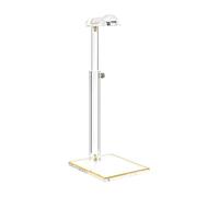 Support de sac en silicone acrylique sécurisé avec détails dorés élégant pour vitrine de vente au détail avec base robuste, Small, Comme décrit