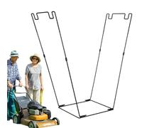 Support de sac poubelle en métal - Support robuste pour l'élimination des déchets - Accessoire de bureau - Gestion des déchets - Pour intérieur et extérieur