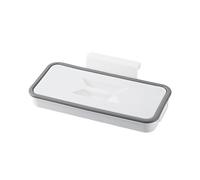 Support de Sac Poubelle Mural à Suspendre au-Dessus d'une Porte d'armoire, sous Les déchets de Cuisine, Gain de Place, avec Crochet, pour Garde-Manger et Salle de Bain HcJ522 (Grey, One Size)