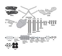 Support de sacoche laterale souple Givi REMOVE-X pour KTM Duke 890 R 2021-2023