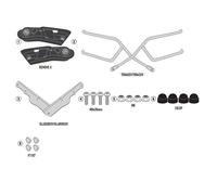 Givi Support à dégagement rapide Remove‑X pour Yamaha Tracer 9 (2021-2024) Argenté