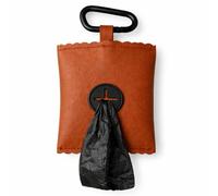 Support de Sacs à Déjections Canines | Pochette vintage portable à fermeture éclair,Accessoire pratique pour chien,Balade Quotidienne