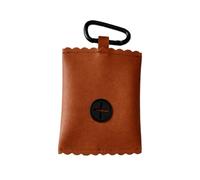 Support de Sacs à Déjections Canines | Pochette vintage portable à fermeture éclair | Distributeur pour laisse - Balade Quotidienne