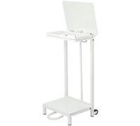 Support de sacs poubelles partiellement mobile Jantex Blanc G