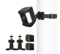 Support de sangle à interface filetée standard 1/4 pouce-20,compatible avec les supports de sangle pour caméras Ring/Arlo/Wyze/Eufy/Trail/caméras solaires dotées d'interfaces filetées 1/4 pouce-20