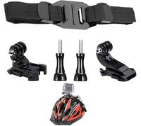 Support de Sangle de Casque ventilé Support de vélo de Montagne pour for GoPro Hero 12 11 10 9 8 7 (2018) 6 5 Hero Black,Session,Xiaomi Yi,SJCAM,Camppark et Autres caméras d'action
