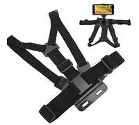 Support de Sangle de Poitrine pour Appareil Photo, Support de Poitrine pour Appareil Photo Sangle de Poitrine Réglable pour Téléphone Portable Harnais de Poitrine Support