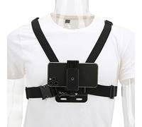 Support de Sangle de Poitrine pour Téléphone Portable, Kit de Support de Sangle de Harnais Réglable pour Caméra d'action, Smartphones, Harnais de Poitrine pour Téléphone Portable, Harnais de Poitrine