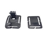 Support de sangle de sac à dos avec clip rapide pour ceinture de tête, support de serrage pour caméras extérieures, kit d'adaptateur de montage pour caméra en direct, accessoires de montage, rallonge